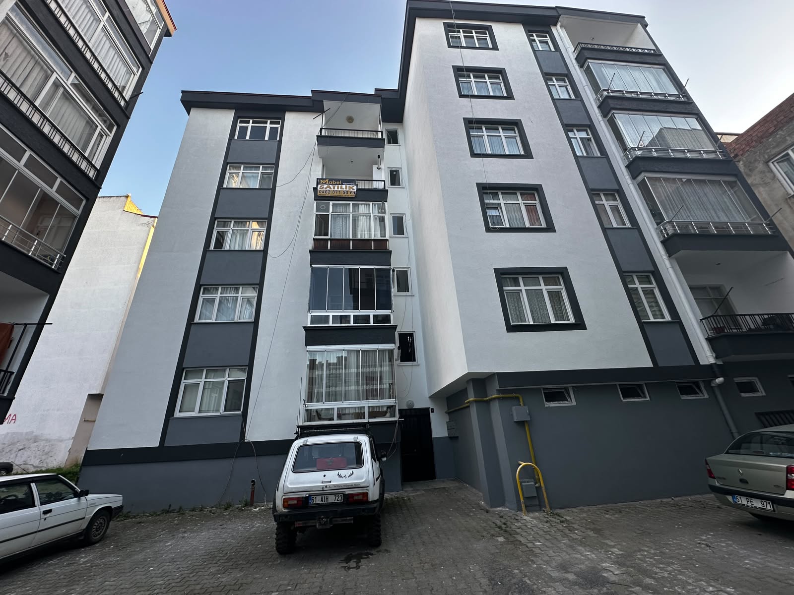 MABEL'DEN GÜNEŞ SİTESİNDE DIŞ CEPHE YAPILI DOĞALGAZLI 3+1 DAİRE